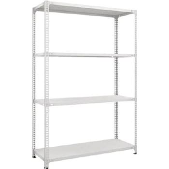 セミボルトレス軽量棚(100kgタイプ、高さ1800mm) TRUSCO