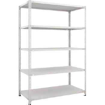 セミボルトレス軽量棚(100kgタイプ、高さ1800mm) TRUSCO