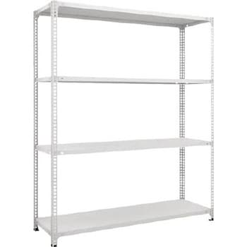 セミボルトレス軽量棚(100kgタイプ、高さ1800mm) TRUSCO