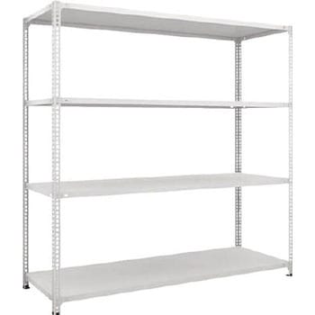 セミボルトレス軽量棚(100kgタイプ、高さ1800mm) TRUSCO
