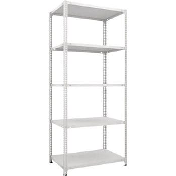 セミボルトレス軽量棚(100kgタイプ、高さ2100mm) TRUSCO