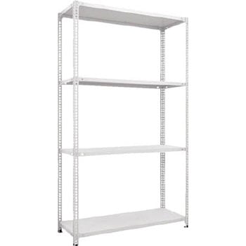 セミボルトレス軽量棚(100kgタイプ、高さ2100mm) TRUSCO