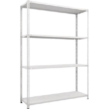 セミボルトレス軽量棚(100kgタイプ、高さ2100mm) TRUSCO