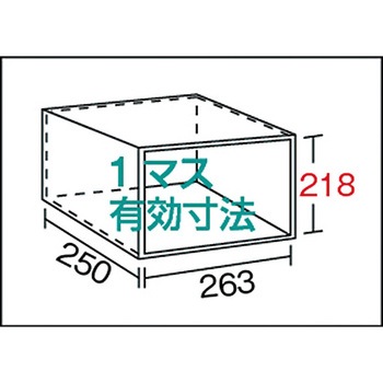 区分棚KC型(ボルト式、コボレ止めなし・100kgタイプ・間口875mm) TRUSCO