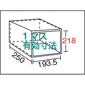 区分棚KC型(ボルト式、コボレ止めなし・100kgタイプ・間口875mm) TRUSCO