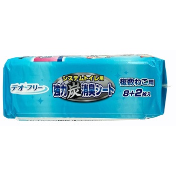 デオフリー 強力炭消臭シート 複数ねこ用 ペットプロジャパン