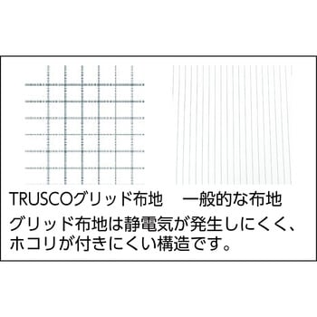 TCOGF-B-3L クリーンルーム用つなぎ服(制電糸グリッド仕様) フード付 1