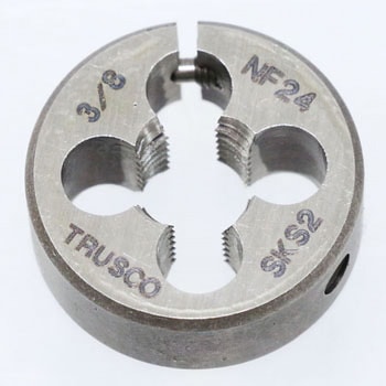 ユニファイねじ用丸ダイス(細目) TRUSCO