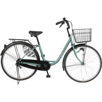 防災サイクル 26型 LEDオートライト付 ノンパンク シティサイクル 【完成組立品】 東部