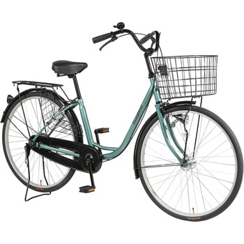 防災サイクル 26型 LEDオートライト付 ノンパンク シティサイクル 【完成組立品】 東部