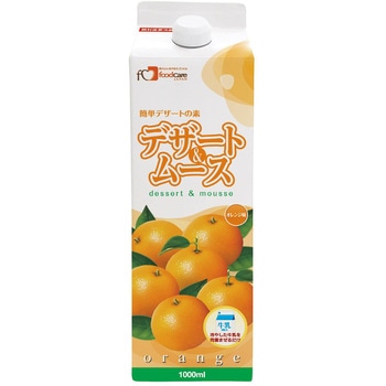 デザート&ムース オレンジ味  1L 6ホンイリ フードケア