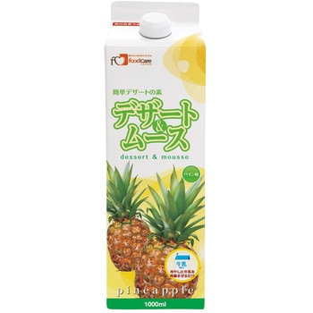 デザート&ムース パイン味  1L 6ホンイリ フードケア