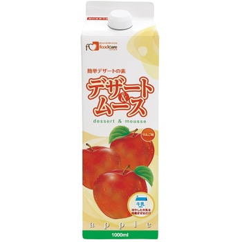 デザート&ムース りんご味  1L 6ホンイリ フードケア