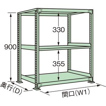 中量棚CW型 サカエ
