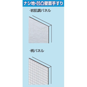 ベストセレクトバー ナシ地・凹凸壁面手すり