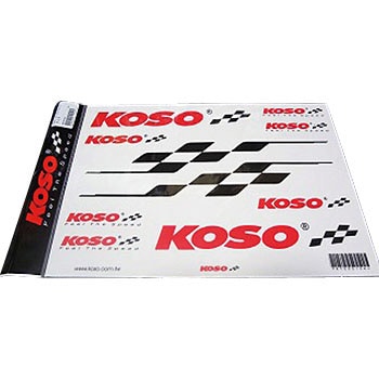 KOSO 新色追加して再販 ステッカーセット 最大87％オフ！ 210mm×300mm