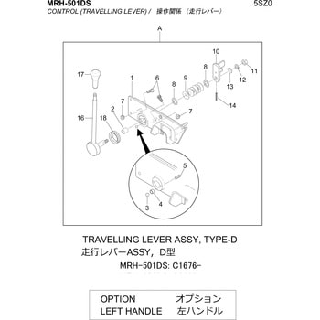 部品 MRH-501DS 三笠産業[食品]