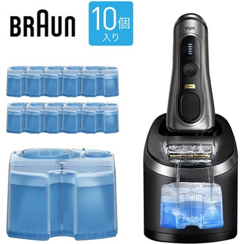 BRAUN シェーバー専用 洗浄液 カートリッジ ブラウン