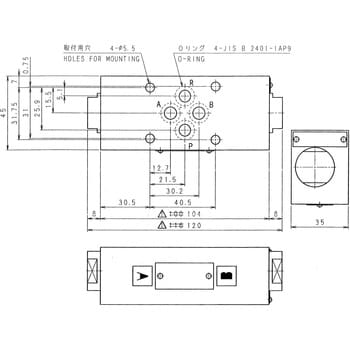 HK3H-W-Y1-025B パイロットチェック弁(ハイテグラシステム：積層型) 1