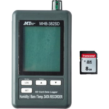 マザーツール デジタル温湿度計 MHT-381SD - 道具、工具