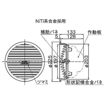 丸型床下換気口 NASTA(ナスタ)