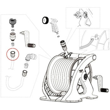 パワーホース ロックナット タカギ