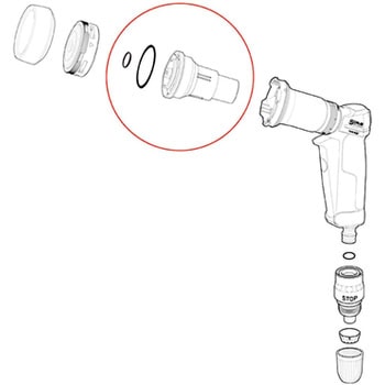 プロGスクラブ中スリーブASSY タカギ
