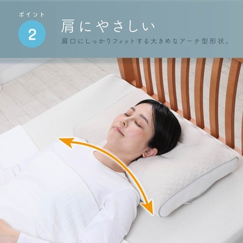 <西川>睡眠博士 首肩フィットまくら ファミリー・ライフ