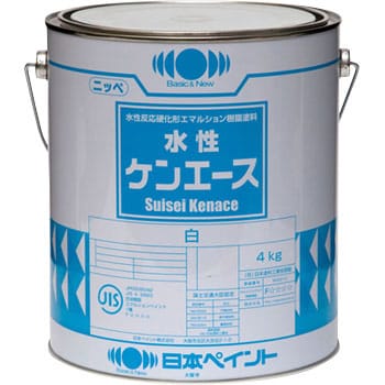 水性ケンエース 1缶(4kg) 日本ペイント 【通販サイトMonotaRO】