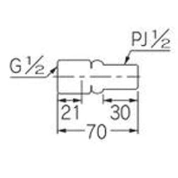 クランク取出しソケット 13(2個入) カクダイ