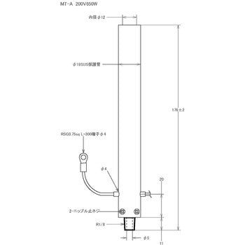 コンパクト熱風ヒーター ハイパワー - ノーブランド