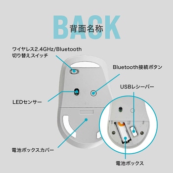 Rapoo M300G サイレント ワイヤレスマウス Bluetooth5.0 2.4GHz マルチデバイス 2400dpi rapoo(ラプー)