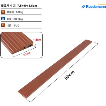 段差スロープ PVC材質 カット可能 Ruedamann