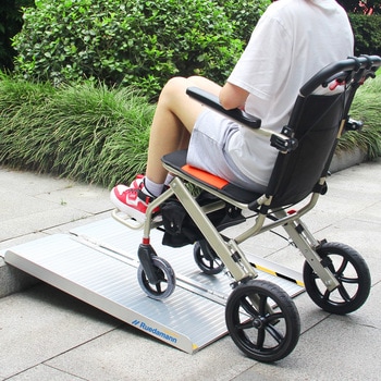 車椅子スロープ アルミスロープ 折り畳み式 Ruedamann