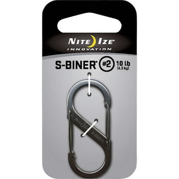 S字フック エスビナー (ステンレス製) NiteIze 重量フック
