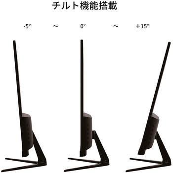 液晶ディスプレイ 21.5型/1920×1080/HDMI×1、VGA×1/ブラック/スピーカー有/2年保証 JAPANNEXT