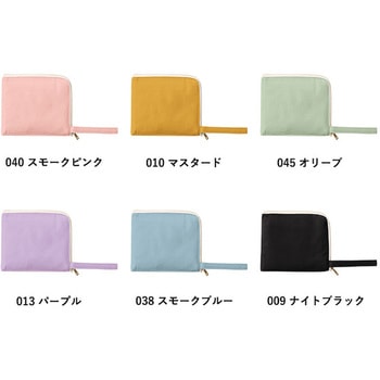 キャンバスL字ファスナーフラットポーチ(S) MARKLESS STYLE
