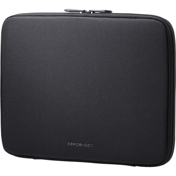 パソコンケース 13.3インチ PCバッグ 衝撃吸収 コンパクト スリム ダブルファスナー 撥水加工 ZEROSHOCK エレコム