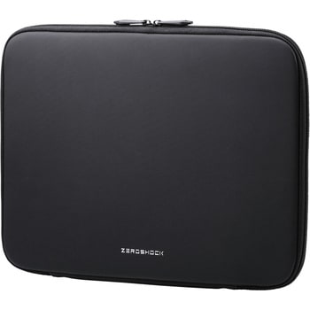 パソコンケース 14インチ PCバッグ 衝撃吸収 コンパクト スリム ダブルファスナー ZEROSHOCK エレコム