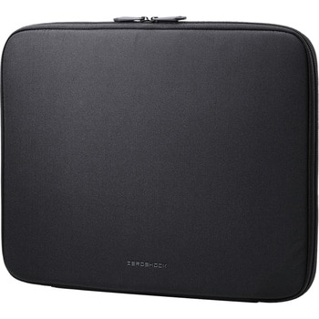 パソコンケース 15.6インチ PCバッグ 衝撃吸収 コンパクト スリム ダブルファスナー 撥水加工 ZEROSHOCK エレコム