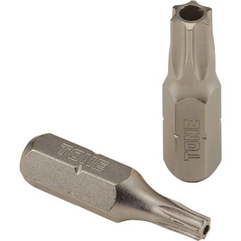 T型トルクス(R)ビット(いじり防止タイプ) TONE トネ (前田金属工業)
