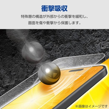 Galaxy S25 SC-51F フィルム 画面内指紋認証対応 アンチグレア 衝撃吸収 抗菌 指すべりさらさら 指紋防止 エレコム