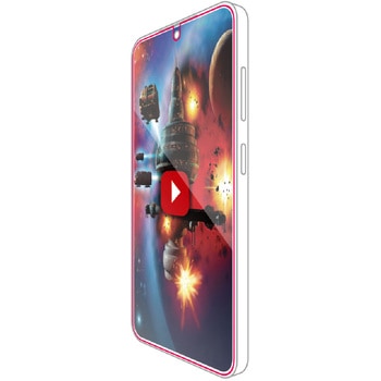 Galaxy S25 SC-51F ガラスフィルム 画面内指紋認証対応 超透明 光反射軽減 動画映え 表面硬度10H 指紋防止 エレコム