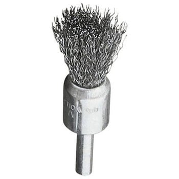 エンド型ブラシ(軸径6mm・ワイヤ鋼線) LESSMANN