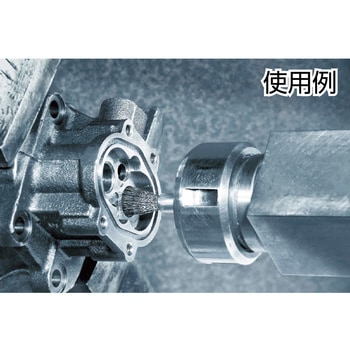 軸付ミニチュアエンド型ブラシ(軸径3mm) LESSMANN