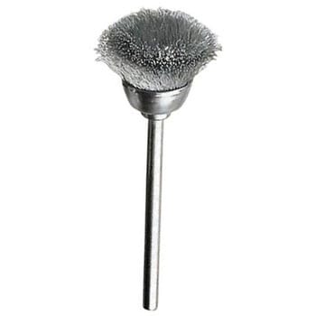 軸付ミニチュアカップ型ブラシ(軸径3mm) LESSMANN