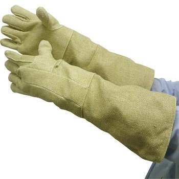 □ニューテックス 耐熱手袋 ゼテックスレザーパーム手袋 58cm 2100199