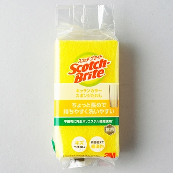 スコッチ・ブライト キッチンカラースポンジ 3M(スリーエム)