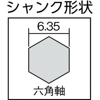 六角軸正宗ドリル イシハシ精工 六角軸ドリル 【通販モノタロウ】