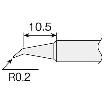 温調式ハンダゴテ HS-26用ビット ホーザン
